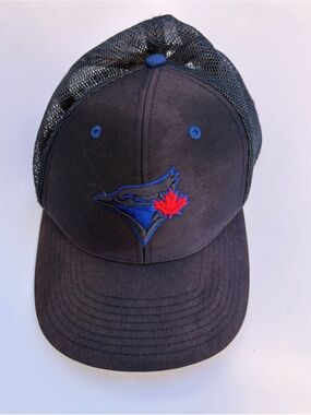 47 Brand Black Blue Red Toronto Blue Jays Trucker Hat